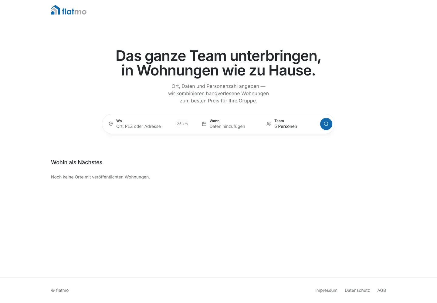 flatmo.app – CMS & Unterkunftsbuchung